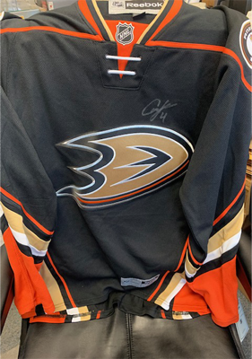 Jersey Signed Jersey by Cam Fowler